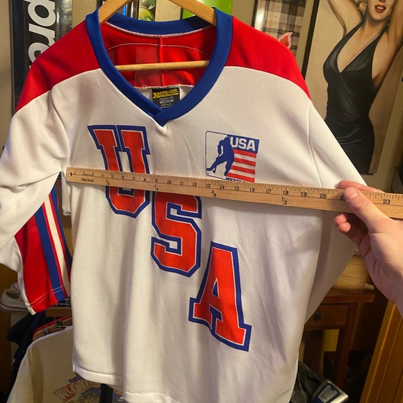 1984 U.S. Men's Olympic Hockey team jersey vintage - Picture 8 of 8